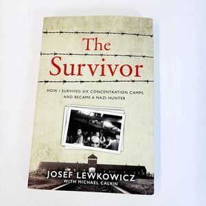 The Survivor Book Josef Lewkowicz Softcover 2023 Biography HarperCollins